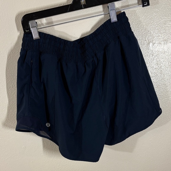 Lululemon Athletica Dark Blue Athletic Shorts - Picture 3 of 4